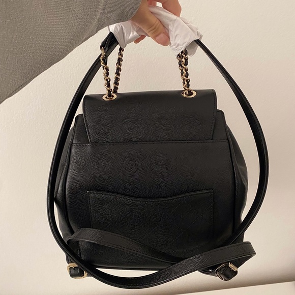 chanel Caviar Quilted Business Affinity Backpack Black LGHW - Picture 9 of 12